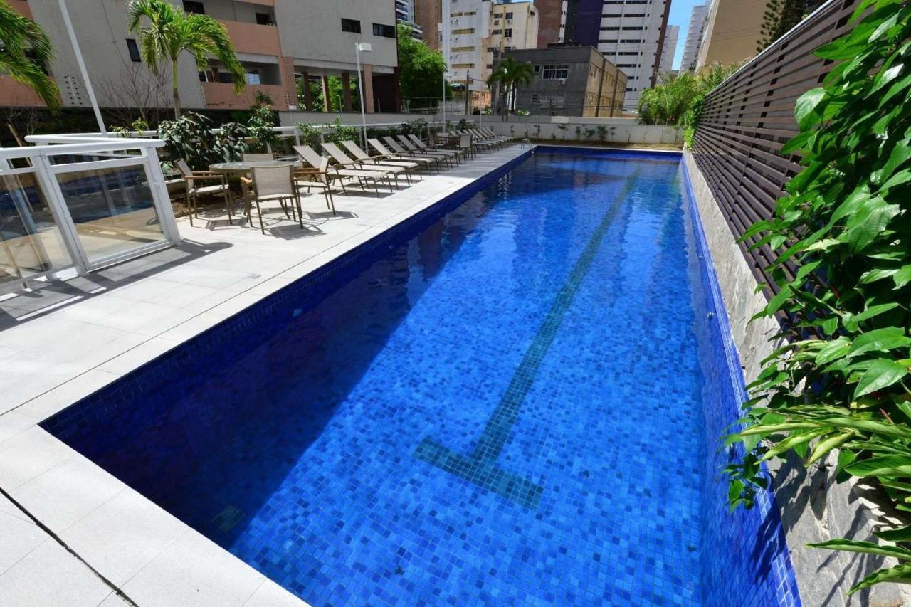 Ferienwohnung Flat No Mais Novo Edificio Conceito Com Linda Vista Mar !!! Fortaleza  Exterior foto